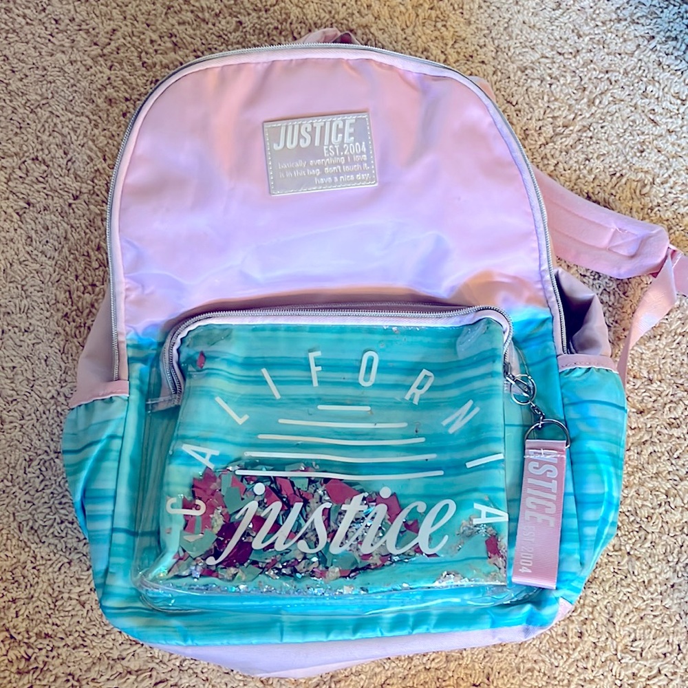 Justice backpack